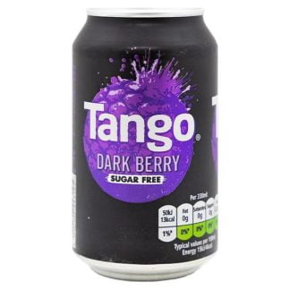 Tango Sugar Free Dark Berry – nulis kcal gėrimas be cukraus 330 ml.